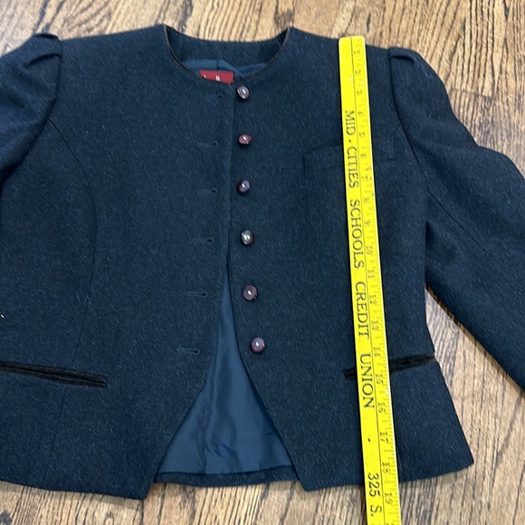 Vintage cropped wool jacket - Picture 6 of 7